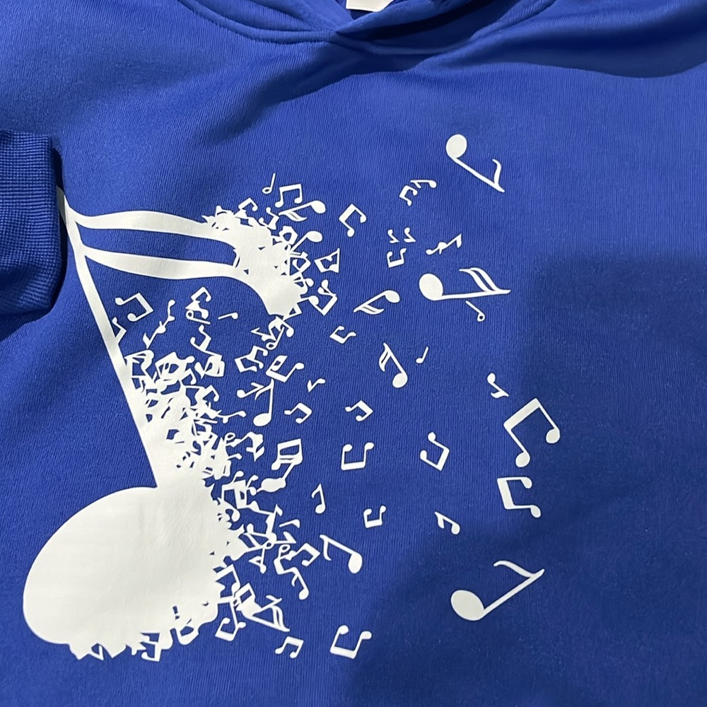 Men’s Medium music hooded sweatshirt - Picture 3 of 3